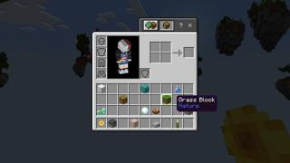 Screenshot of the Minecraft Bedrock Marketplace product Skyblock Random Drop Challenge created by Fall Studios.