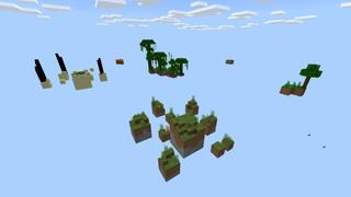 Screenshot of the Minecraft Bedrock Marketplace product Skyblock Random Drops created by Fall Studios.