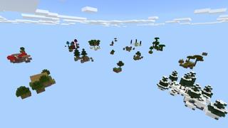 Screenshot of the Minecraft Bedrock Marketplace product Skyblock Random Drops created by Fall Studios.