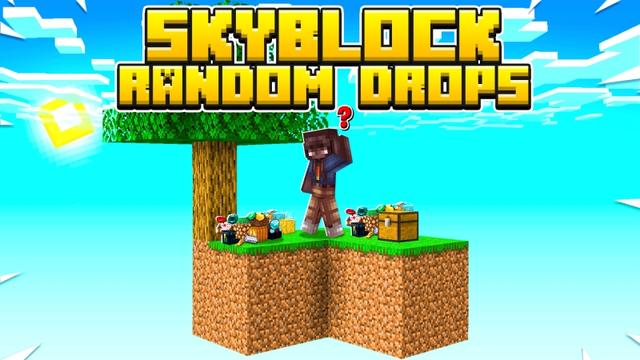 Thumbnail of the Minecraft Bedrock Marketplace product Skyblock Zufallsdrops created by Fall Studios.