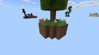 Screenshot of the Minecraft Bedrock Marketplace product Skyblock World created by Fall Studios.