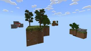 Screenshot of the Minecraft Bedrock Marketplace product Skyblock XXL created by Fall Studios.