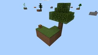 Screenshot of the Minecraft Bedrock Marketplace product Skyblock created by Fall Studios.