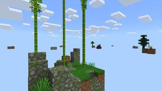 Screenshot of the Minecraft Bedrock Marketplace product Skyblock created by Fall Studios.