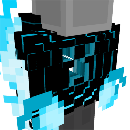 Thumbnail of the Minecraft Bedrock Marketplace product Soul Blue Fire Creeper Hoodie created by Fall Studios.