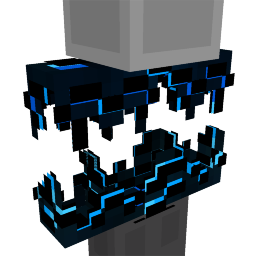 Thumbnail of the Minecraft Bedrock Marketplace product Soul Blue Glow Fade Matrix Top created by Fall Studios.