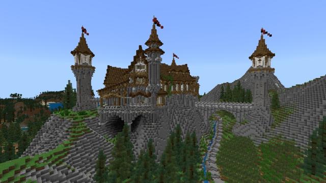 Screenshot of the Minecraft Bedrock Marketplace product Stonehill Castle created by Fall Studios.