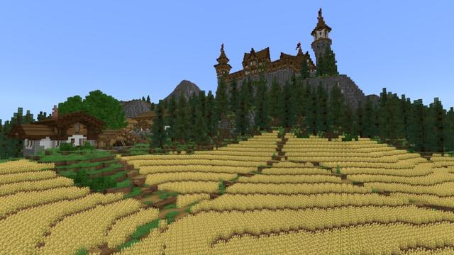 Screenshot of the Minecraft Bedrock Marketplace product Stonehill Castle created by Fall Studios.