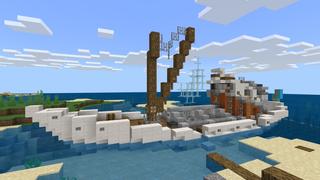 Screenshot of the Minecraft Bedrock Marketplace product Stranded Survival created by Fall Studios.