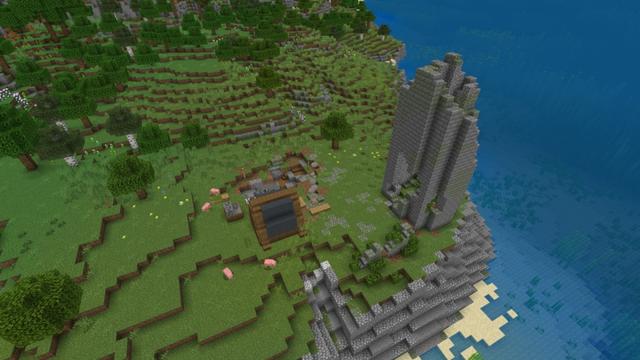 Screenshot of the Minecraft Bedrock Marketplace product Stranded Survival created by Fall Studios.