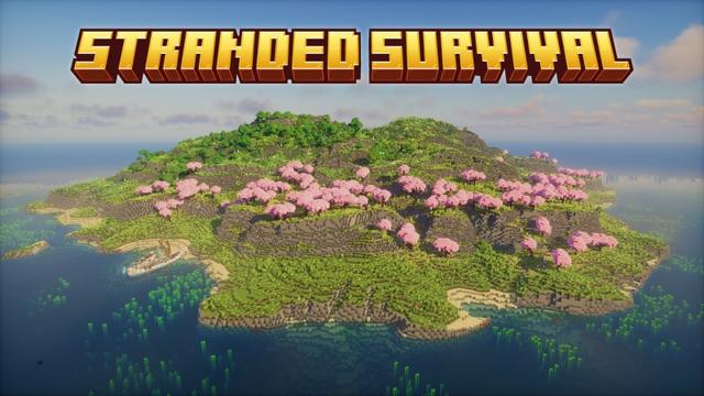 Thumbnail of the Minecraft Bedrock Marketplace product Sobrevivência em Stranded created by Fall Studios.