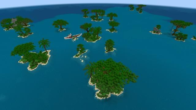 Screenshot of the Minecraft Bedrock Marketplace product Stranded created by Fall Studios.