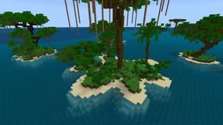 Screenshot of the Minecraft Bedrock Marketplace product Stranded created by Fall Studios.