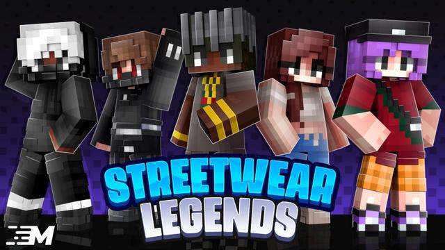 Thumbnail of the Minecraft Bedrock Marketplace product Streetwear Legends created by Fall Studios.