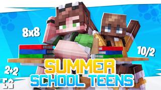 Thumbnail of the Minecraft Bedrock Marketplace product Summer School Teens created by Fall Studios.