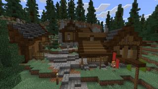 Screenshot of the Minecraft Bedrock Marketplace product Super Weapons created by Fall Studios.