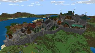 Screenshot of the Minecraft Bedrock Marketplace product Surprise! created by Fall Studios.