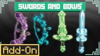 Thumbnail of the Minecraft Bedrock Marketplace product Swords And Bows Add-On created by Fall Studios.
