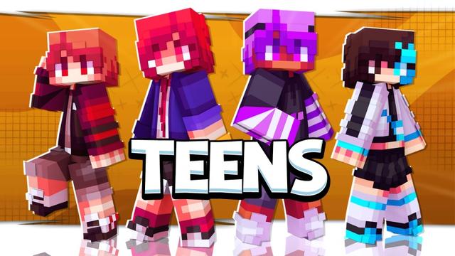 Thumbnail of the Minecraft Bedrock Marketplace product Teens created by Fall Studios.