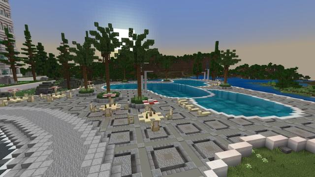 Screenshot of the Minecraft Bedrock Marketplace product The Condominium created by Fall Studios.
