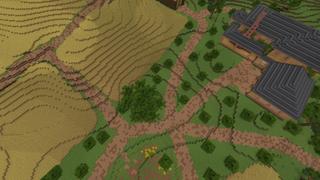 Screenshot of the Minecraft Bedrock Marketplace product The Farm created by Fall Studios.