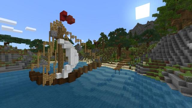 Screenshot of the Minecraft Bedrock Marketplace product The Last Dragons created by Fall Studios.