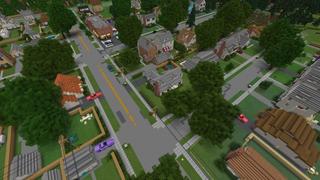 Screenshot of the Minecraft Bedrock Marketplace product Town Life created by Fall Studios.