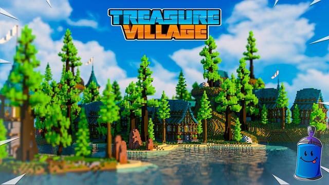 Thumbnail of the Minecraft Bedrock Marketplace product Village au trésor created by Fall Studios.