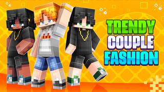 Thumbnail of the Minecraft Bedrock Marketplace product Trendy Couple Fashion created by Fall Studios.