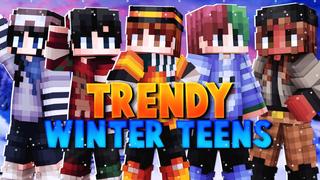 Thumbnail of the Minecraft Bedrock Marketplace product Trendy Winter Teens created by Fall Studios.