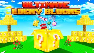 Thumbnail of the Minecraft Bedrock Marketplace product Ultimate Lucky Blocks created by Fall Studios.