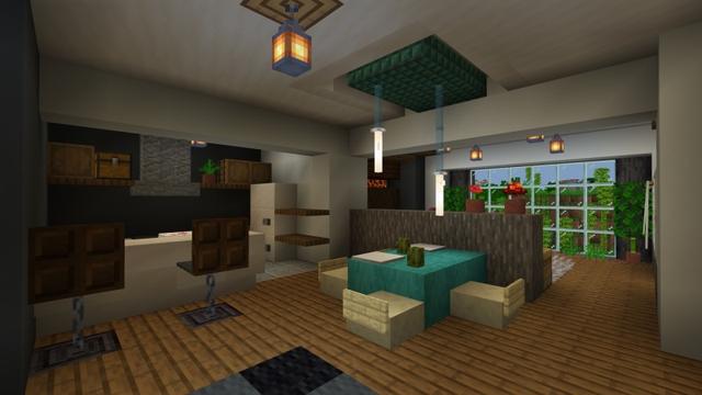 Screenshot of the Minecraft Bedrock Marketplace product Ultimate Mountain Base created by Fall Studios.