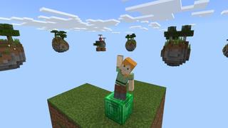 Screenshot of the Minecraft Bedrock Marketplace product Ultimate One Block created by Fall Studios.