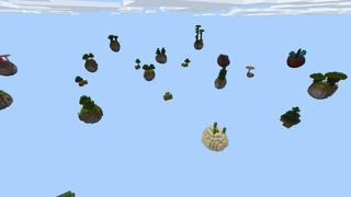 Screenshot of the Minecraft Bedrock Marketplace product Ultimate One Block created by Fall Studios.