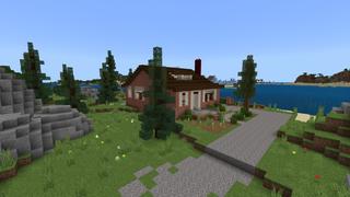 Screenshot of the Minecraft Bedrock Marketplace product Underwater Base created by Fall Studios.