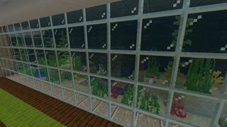 Screenshot of the Minecraft Bedrock Marketplace product Underwater Base created by Fall Studios.