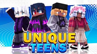 Thumbnail of the Minecraft Bedrock Marketplace product Unique Teens created by Fall Studios.