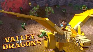 Thumbnail of the Minecraft Bedrock Marketplace product Vale dos Dragões created by Fall Studios.