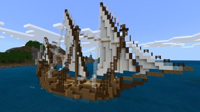 Screenshot of the Minecraft Bedrock Marketplace product Victorian Harbor created by Fall Studios.