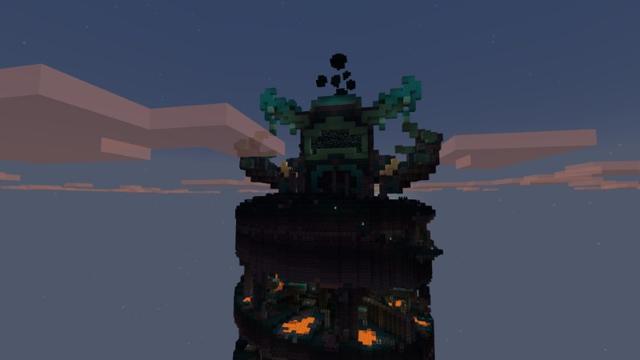 Screenshot of the Minecraft Bedrock Marketplace product Warden Parkour created by Fall Studios.