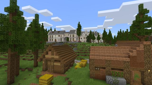 Screenshot of the Minecraft Bedrock Marketplace product White Castle created by Fall Studios.