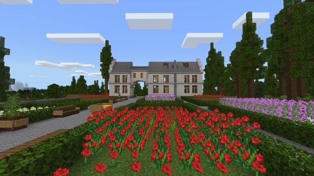 Screenshot of the Minecraft Bedrock Marketplace product White Castle created by Fall Studios.