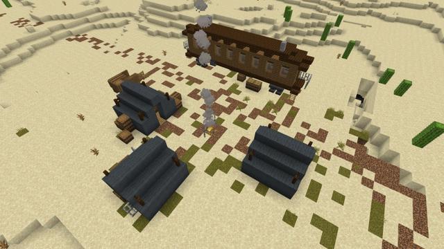 Screenshot of the Minecraft Bedrock Marketplace product Wild West created by Fall Studios.