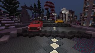Screenshot of the Minecraft Bedrock Marketplace product Winter City created by Fall Studios.