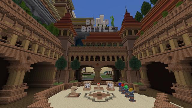 Screenshot of the Minecraft Bedrock Marketplace product Build Battle created by FineArts.