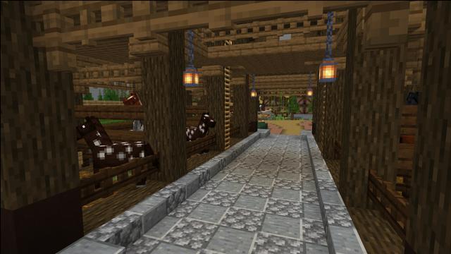 Screenshot of the Minecraft Bedrock Marketplace product Mountain's heart created by FineArts.
