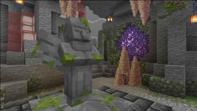 Screenshot of the Minecraft Bedrock Marketplace product Mountain's heart created by FineArts.