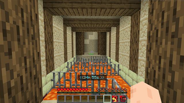 Screenshot of the Minecraft Bedrock Marketplace product Spiral Parkour created by FineArts.