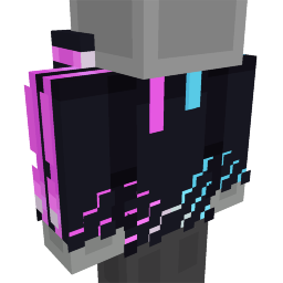 Thumbnail of the Minecraft Bedrock Marketplace product Synthwave hoodie created by FineArts.