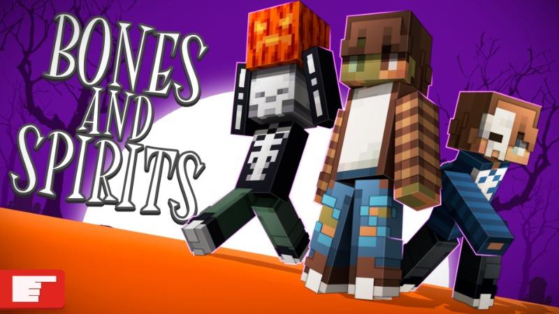 Thumbnail of the Minecraft Bedrock Marketplace product Bones and Spirits created by FingerMaps.